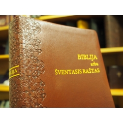 Biblija 14x21cm, Ekumeninė, kietais viršeliais
