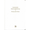 Naujasis Testamentas ir Psalmynas baltas (8 x 11,5 cm), kišeninis)