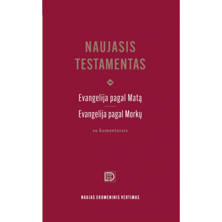 Evangelija pagal Matą, Evangelija pagal Morkų su komentarais, naujas ekumeninis vertimas