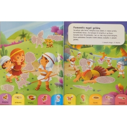 Biblijos veikėjai (žėrintys lipdukai)