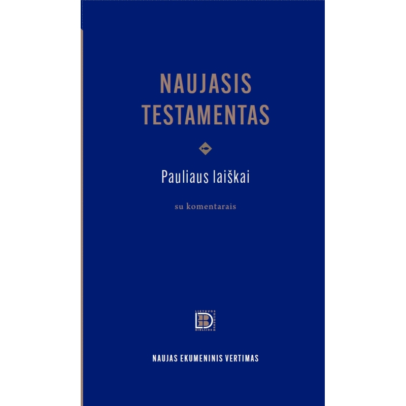 Pauliaus laiškai su komentarais, naujas ekumeninis vertimas